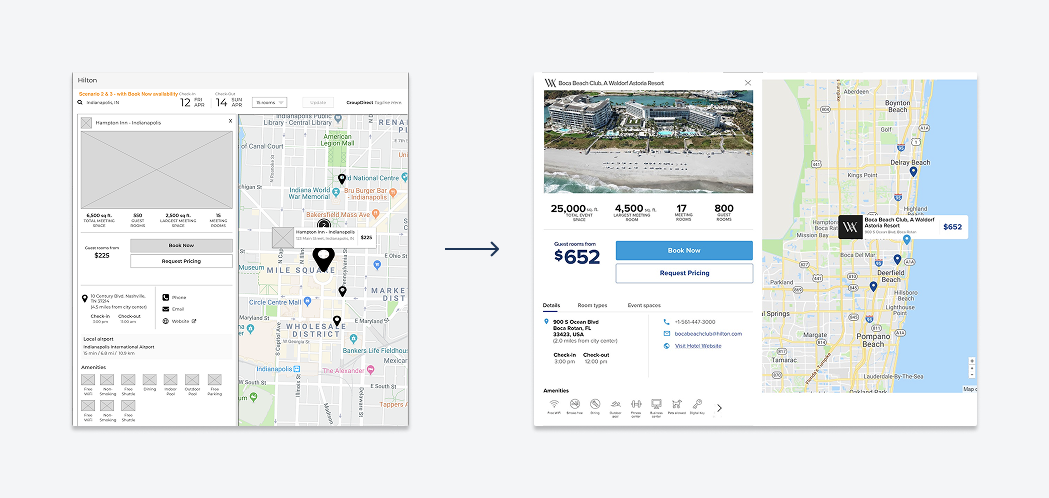 blurry photo of sunset over ocean with logo on top