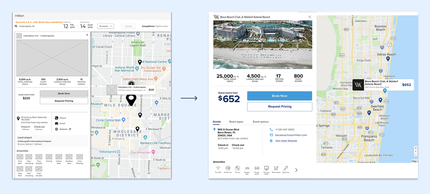 blurry photo of sunset over ocean with logo on top